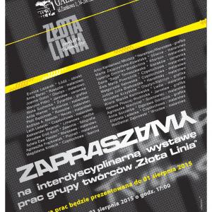 Art exhibition - The Golden Line in Sucha Beskidzka Art Gallery Castle