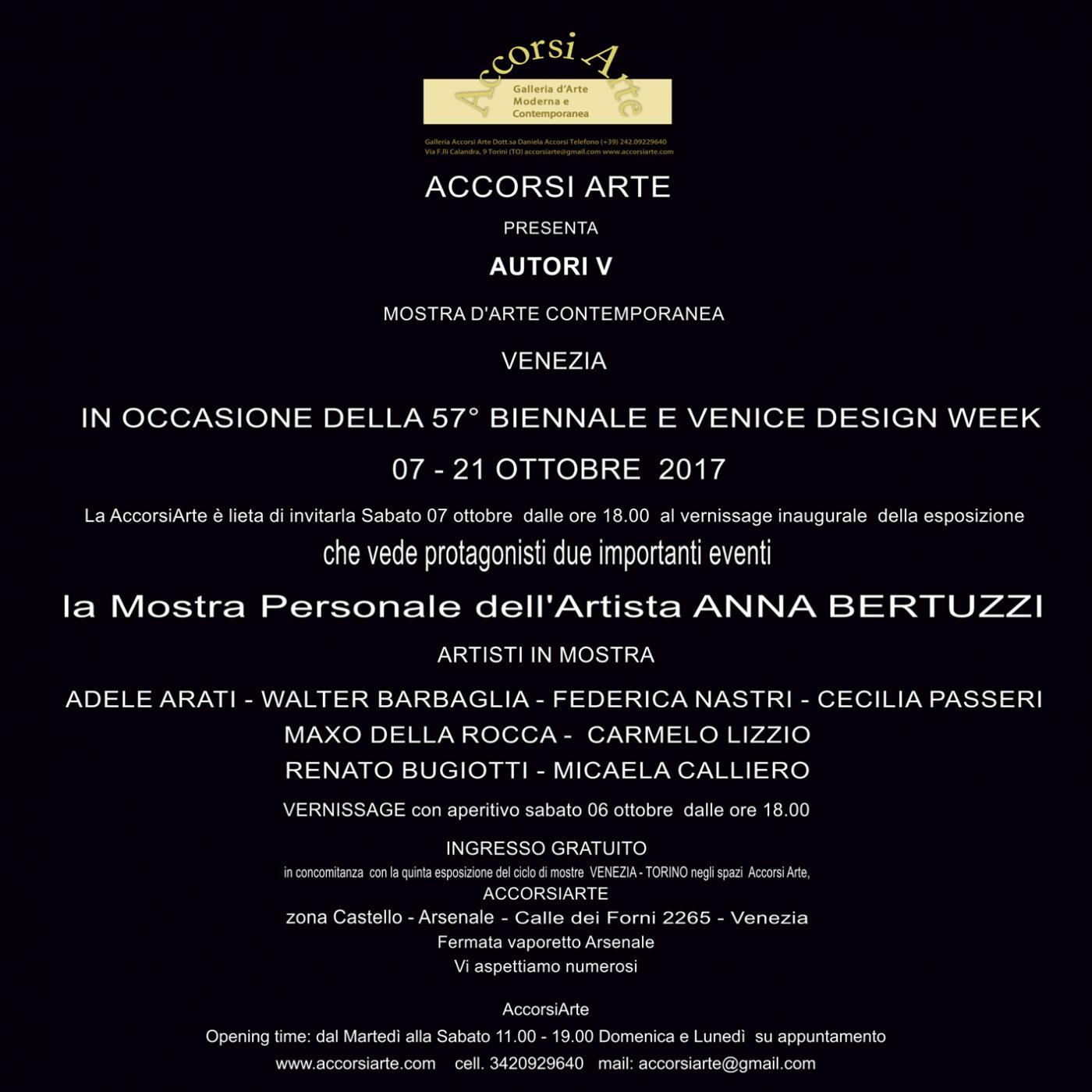 AUTHORS V - ACCORSI ART