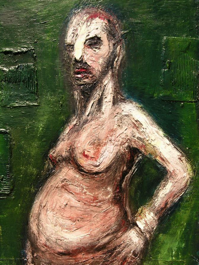 Figura con bestie - dettaglio