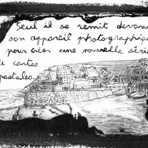 The photographer of Normandy Coast