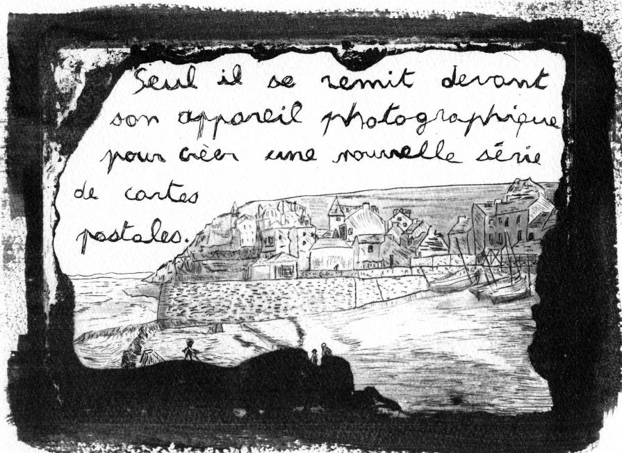 The photographer of Normandy Coast