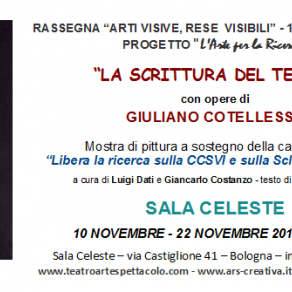 Invito Mostra personale di Giuliano Cotellessa in Sala Celeste Invito Mostra personale di Giuliano Cotellessa in Sala Celeste