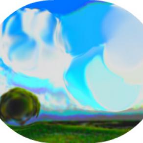 il cielo consola la solitudine