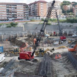 Panorama del cantiere Panorama del cantiere