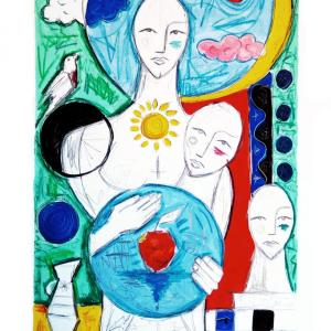 Dal tuo ventre 70x50 Francisco Garden 