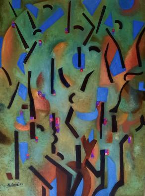 Spring Scene in Comunowpow Ave. J.C Spring Scene in Comunowpow Ave. J.C