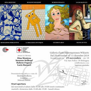 Mostra personale di D. Montesu, S. Seilkopf, R. Fogacci, L. Ranucci Mostra personale di D. Montesu, S. Seilkopf, R. Fogacci, L. Ranucci