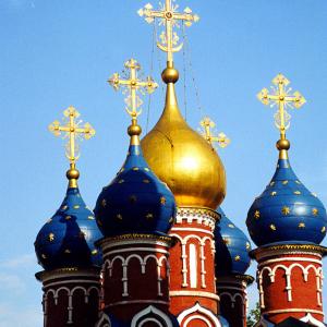 Russia. Faded images