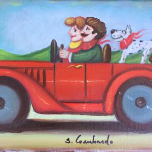 Nel mondo dei motori - opere di Salvo Lombardo in mostra al Parco Corolla a Milazzo