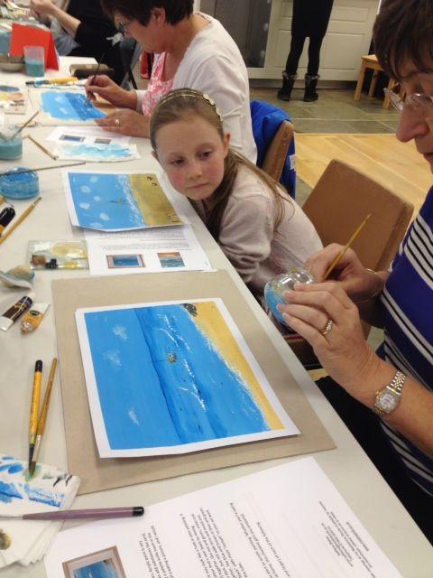 Work shops with children