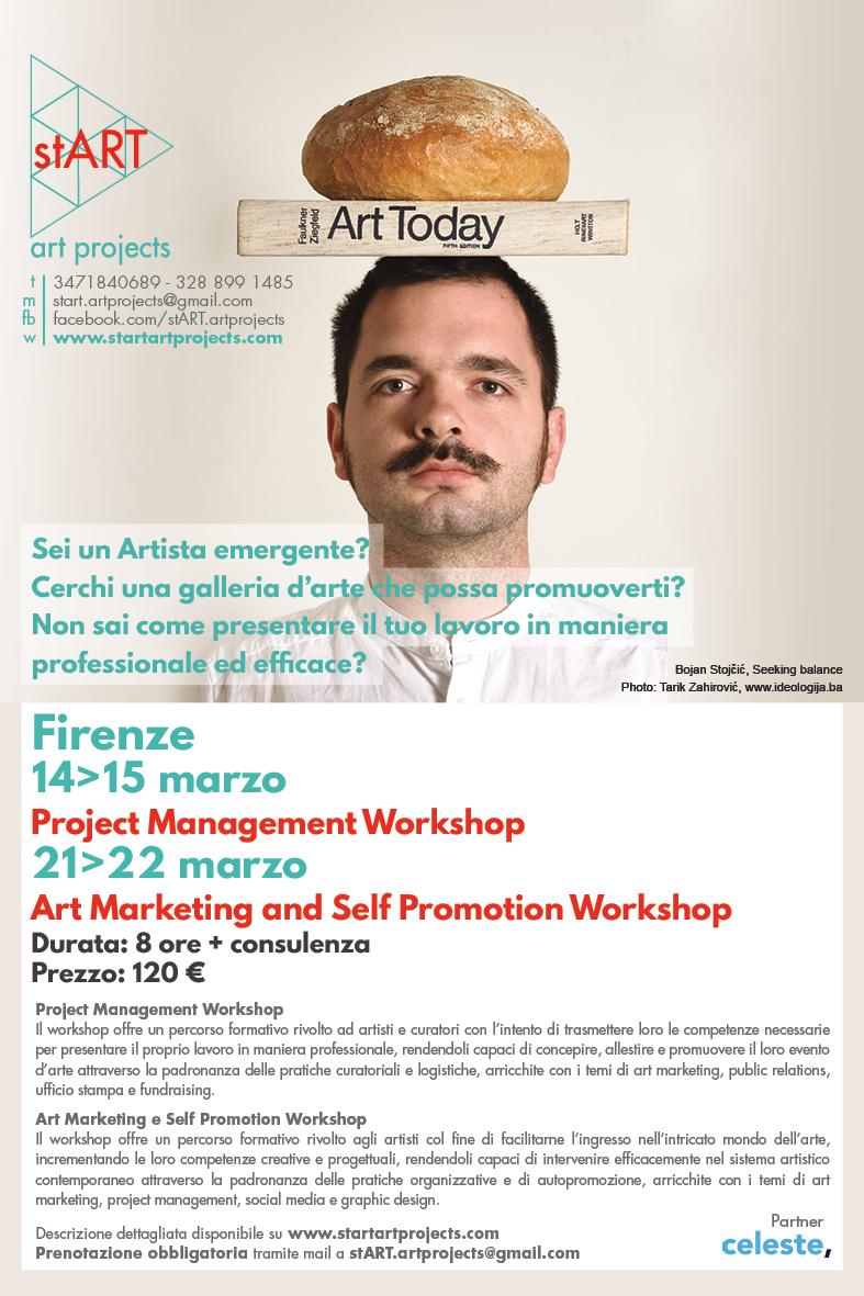 Workshop Project Management/ Workshop Art Marketing and Self Promotion for Artists