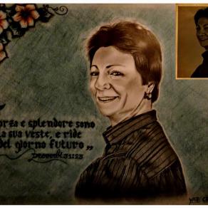 Riproduzione a matita da fotografia