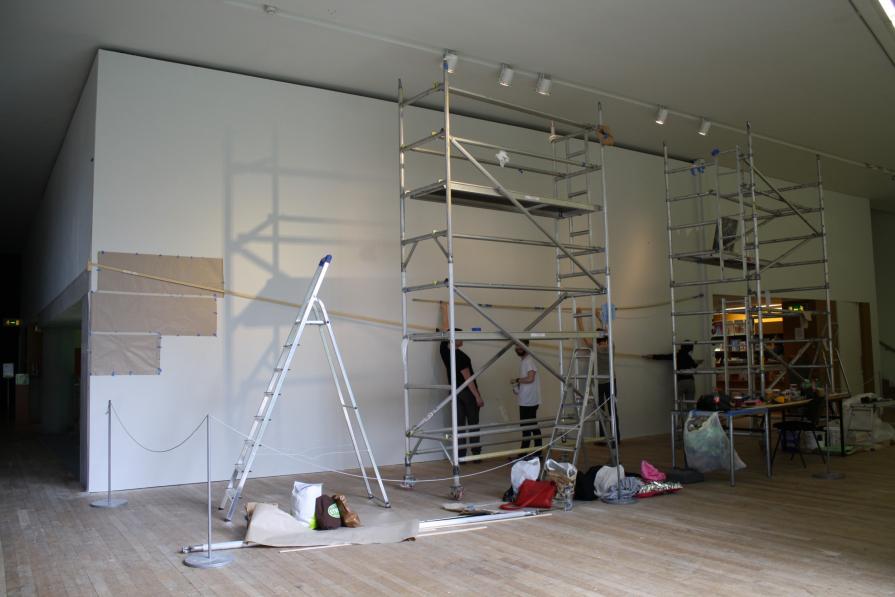 Wall Drawing 119 - Sol LeWitt.(Installation).