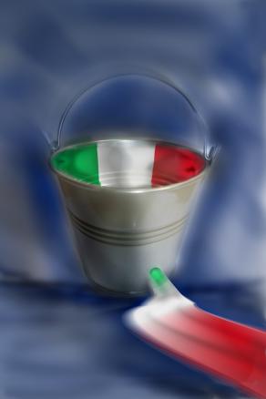 settimo comandamento non rubare,non svutotate il secchio.