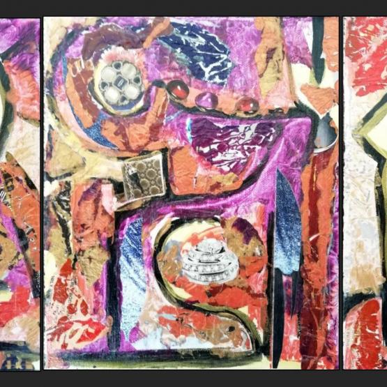 La dimora dei Re - Trittico 20x30 2018