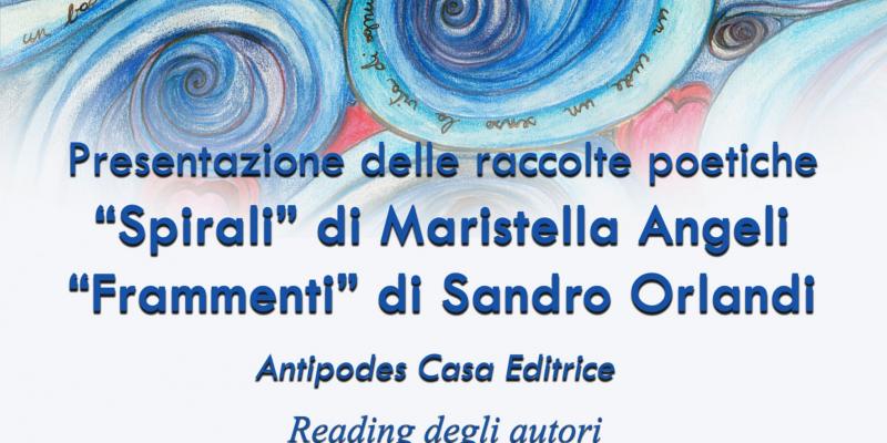 Maristella Angeli e Sandro Orlandi, presentano le loro raccolte poetiche a Macerata