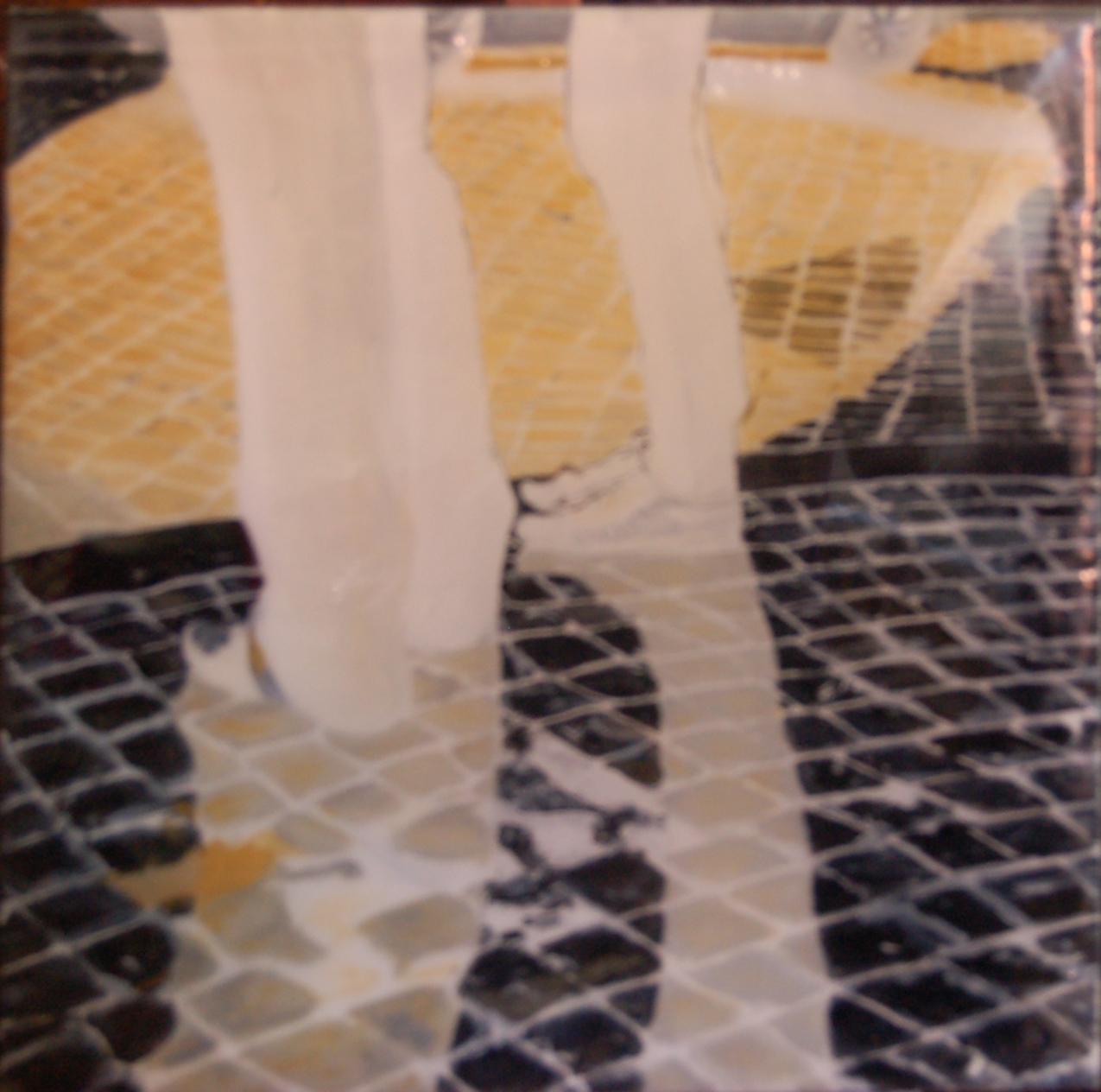  un'opera di Giusy Lauriola per i Campionati mondiali sciatori giornalisti