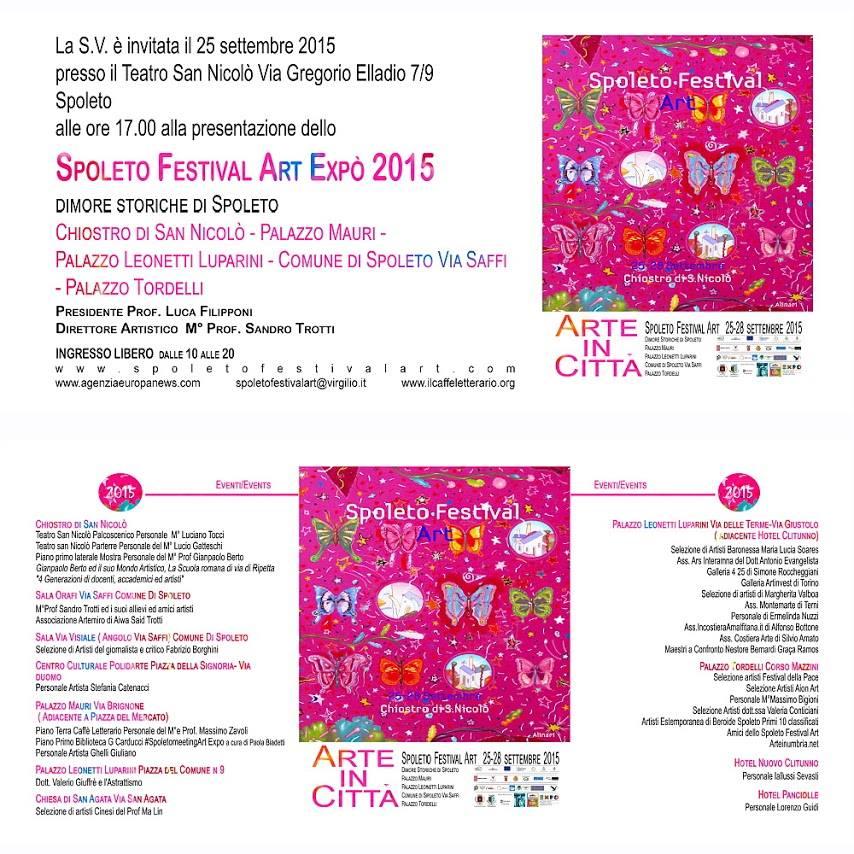 Spoleto ArtFestival 2015 Spoleto ArtFestival 2015