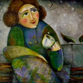 me a cup of iced snow