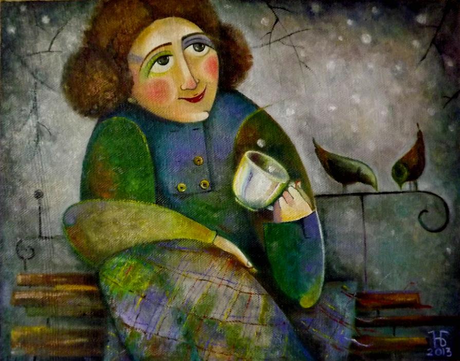 me a cup of iced snow