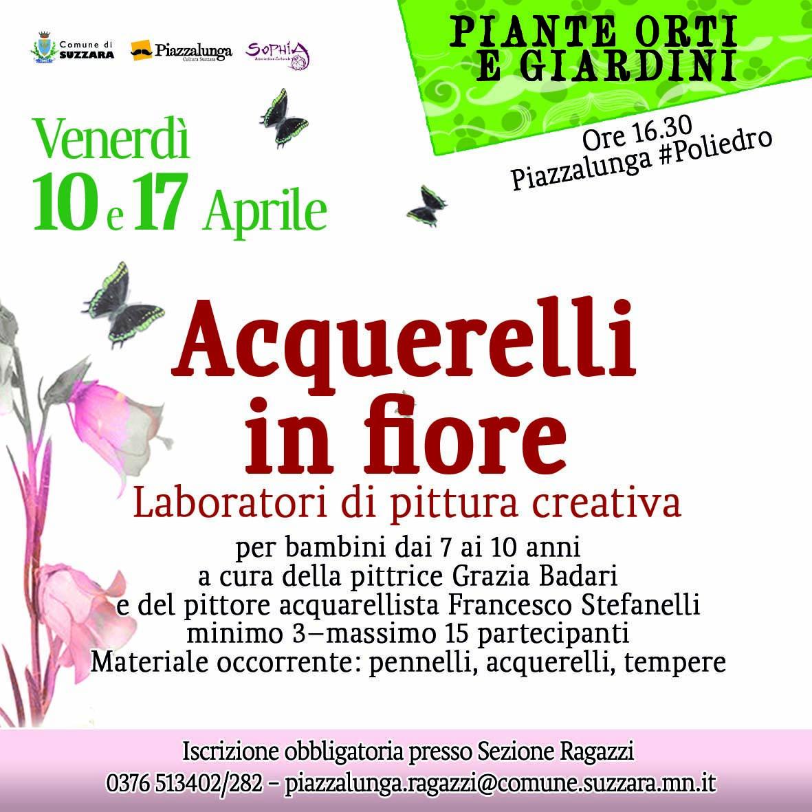 Laboratorio di acquerello e tempera per bambini dai 7 ai 10 anni