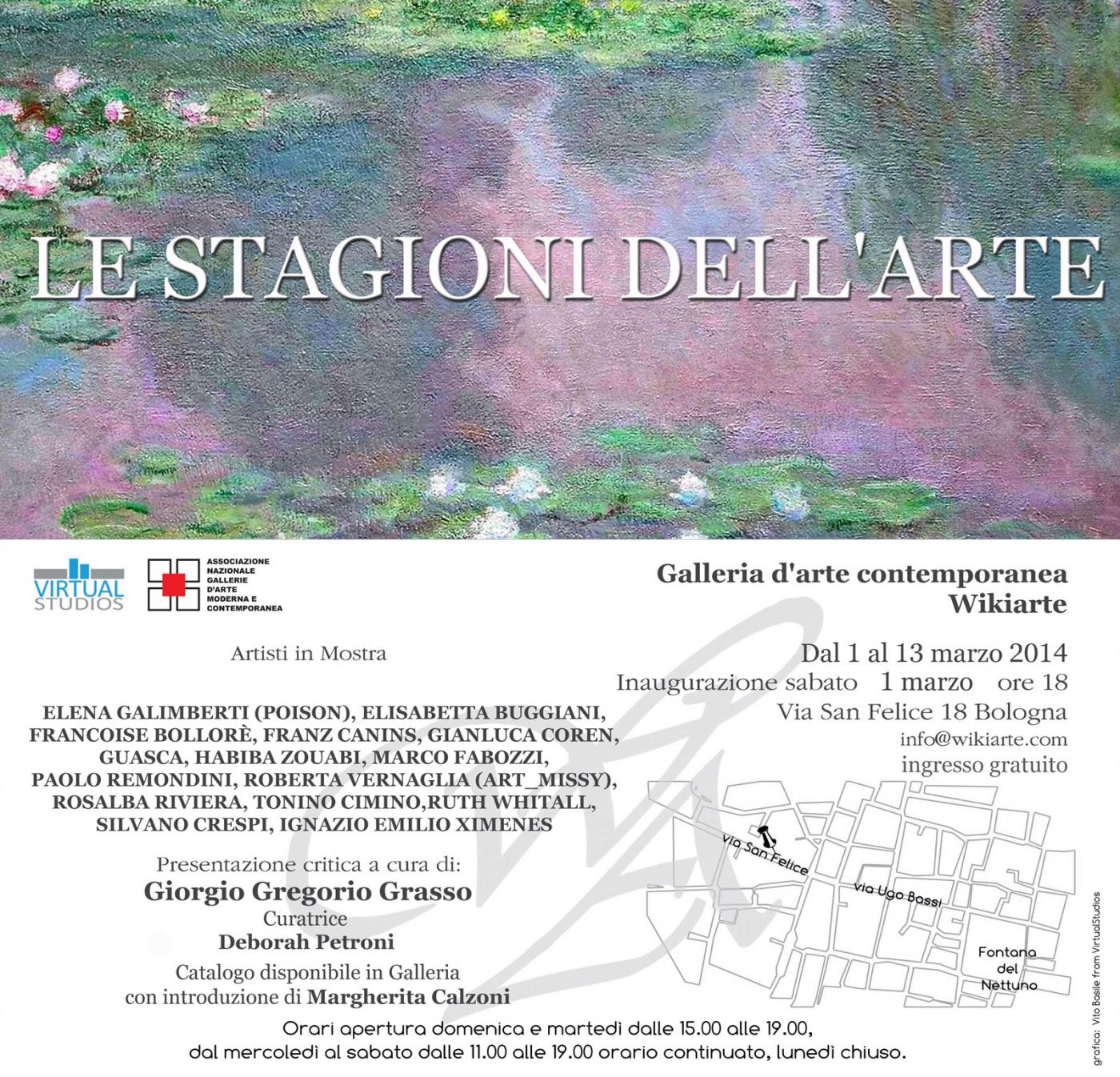 Mostra - Le stagione dell'Arte dal 1 al 13 marzo 2014