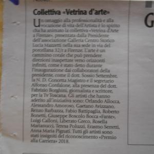 Mostra "Vetrina d'Arte a Firenze" presso Galleria Centro Storico (fondata nel 1978)