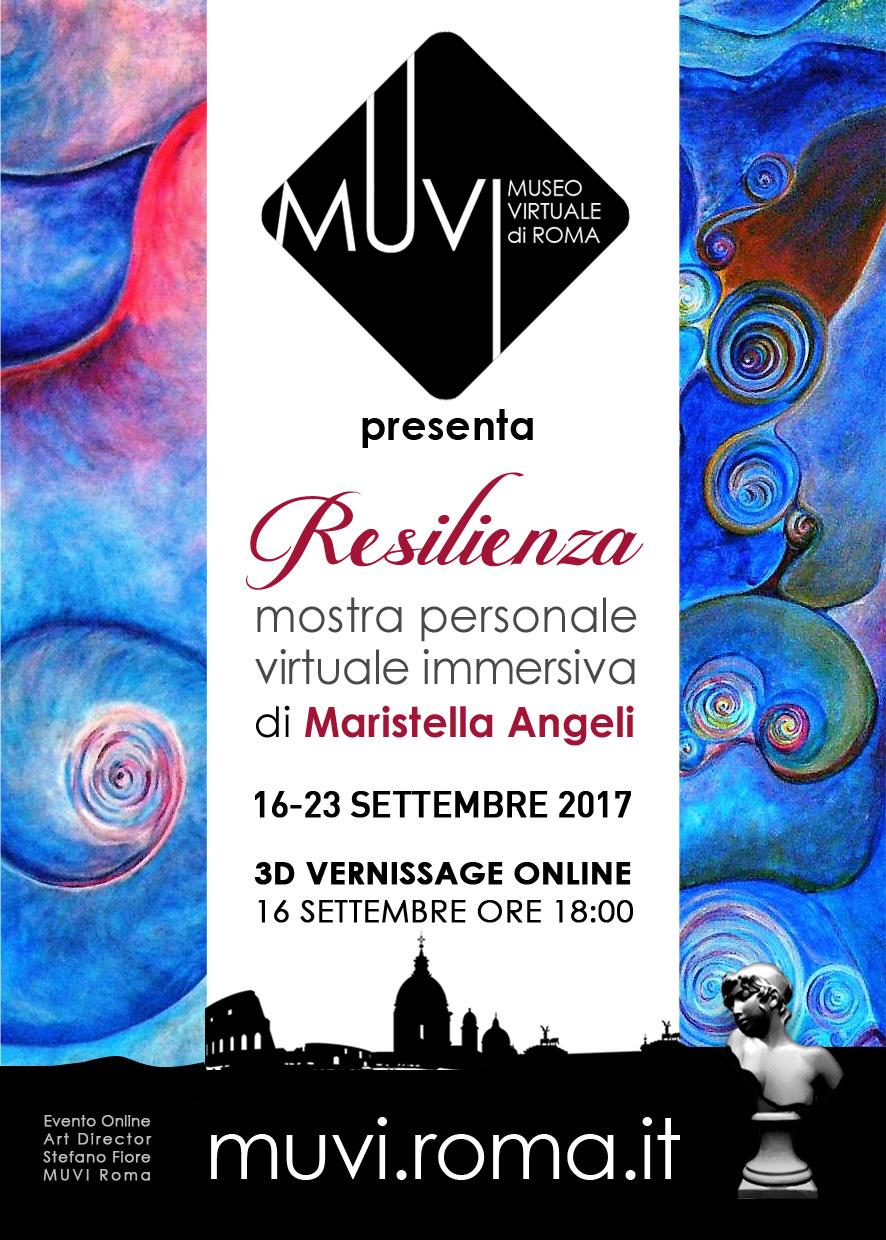 “Resilienza”, virtual vernissage di Maristella Angeli