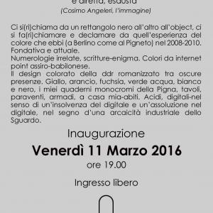 Sede Richiami CFG521