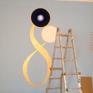 AFFRESCO "KRIYA YOGA ASHRAM" 