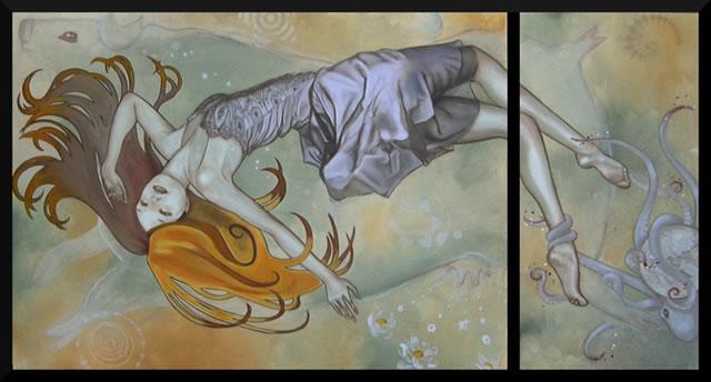 Aurora del nuovo giorno cosmico (dittico)