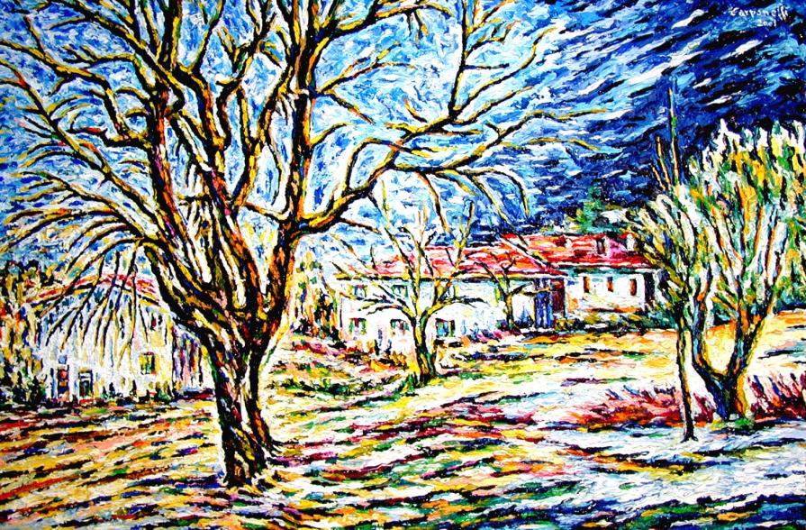 Bologna : Inverno al Parco Talon