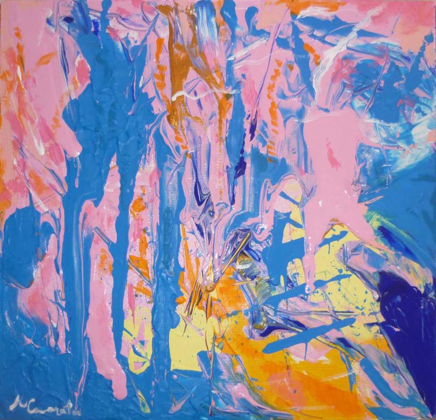 Pittura N. 28 "Les Amants"