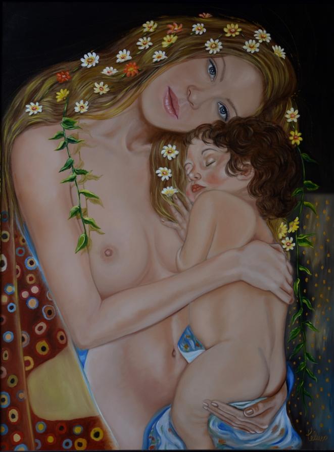 Klimt a modo mio (omaggio a Klimt)