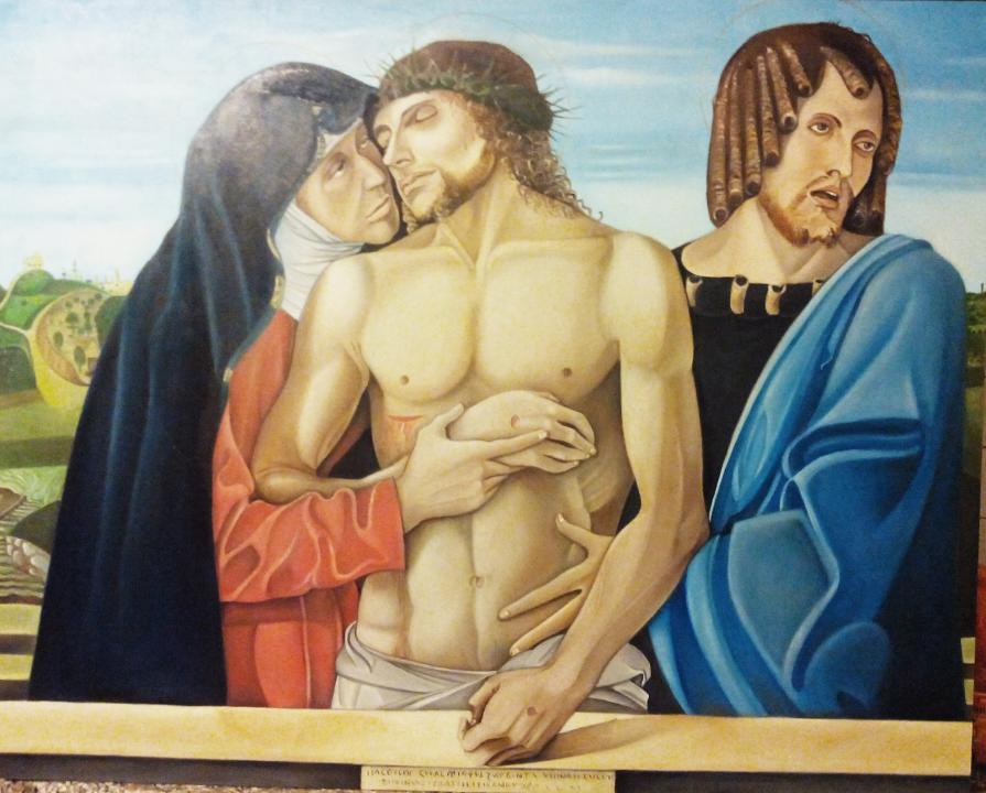 Copia de "La Pietà" di Giovanni Bellini 