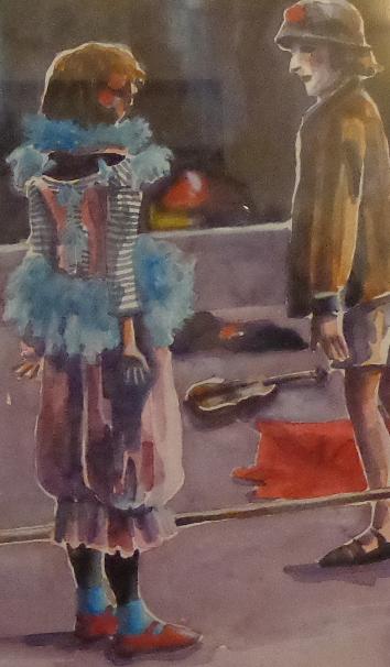 Teatro di strada, particolare