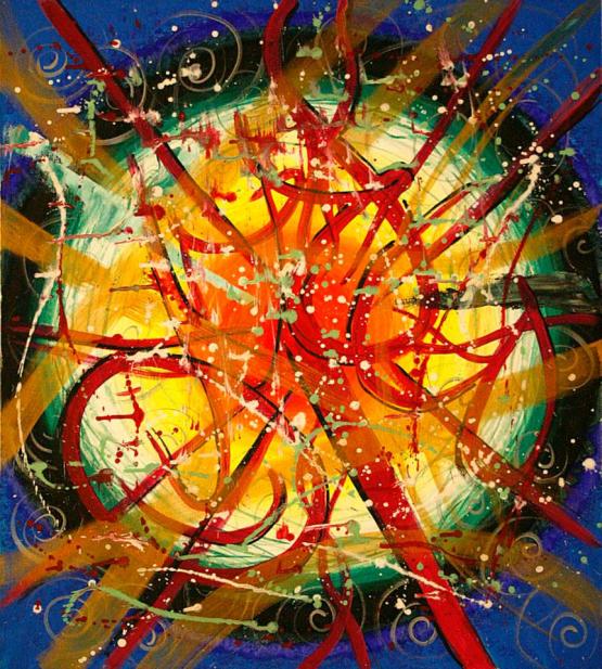 Astratto concentrico