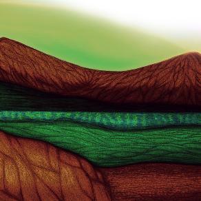 " Ai piedi della montagna #3."