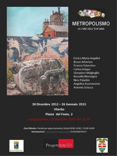 METROPOLISMO, LA FINE DELL'EUFORIA