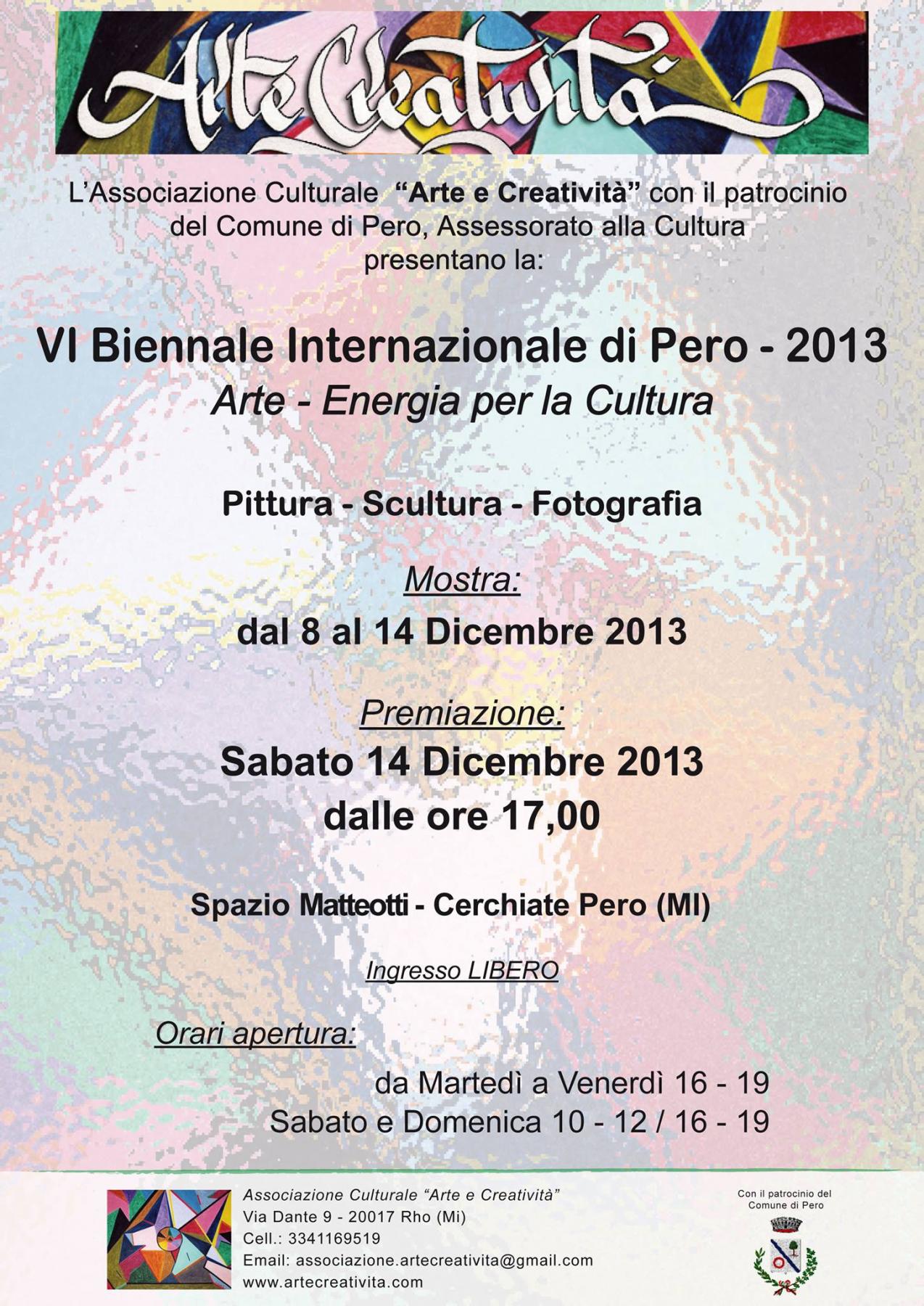 Biennale internazionale di Pero