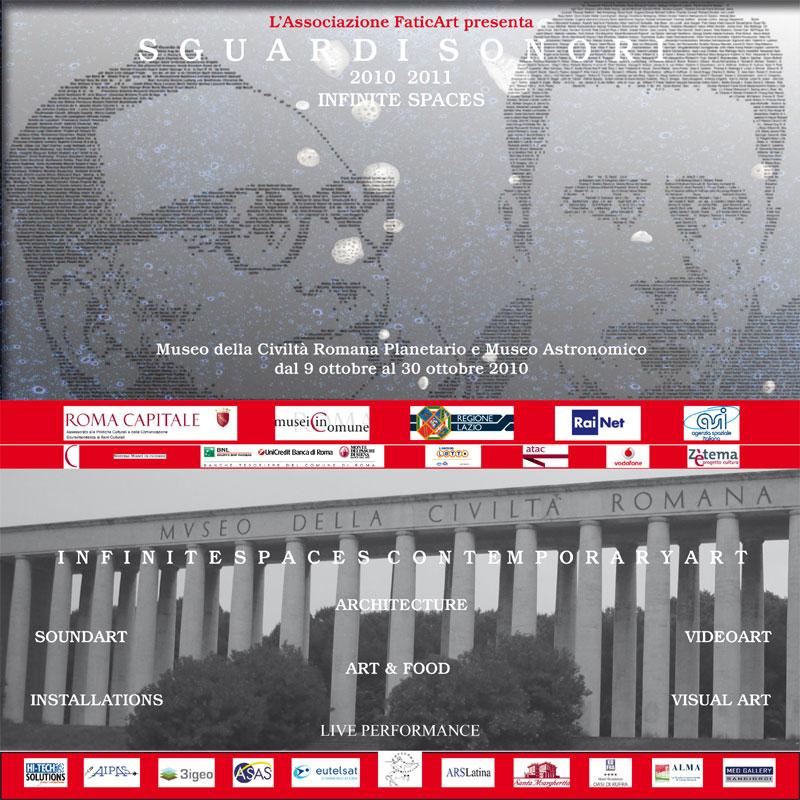 INFINITE SPACE - Sguardi Sonori