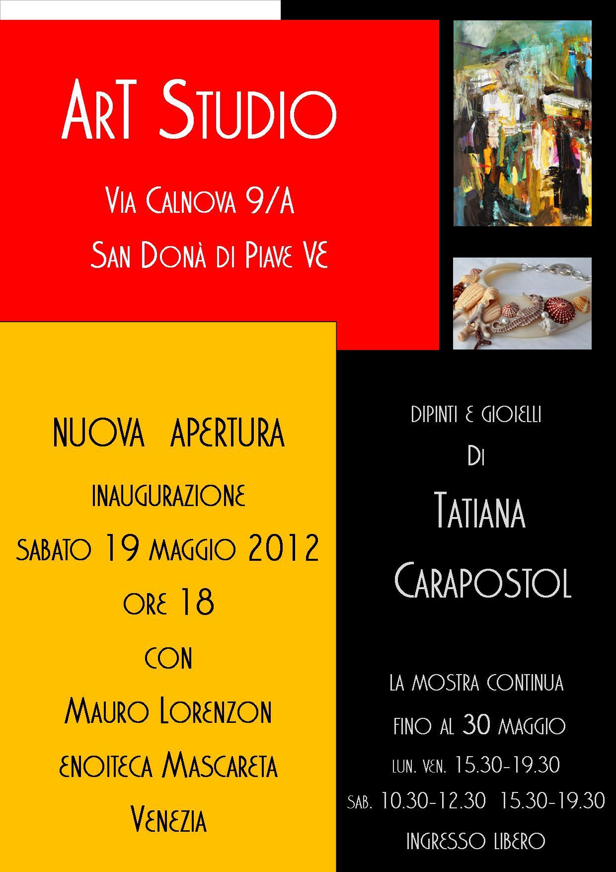 Tatiana Carapostol solo exibition