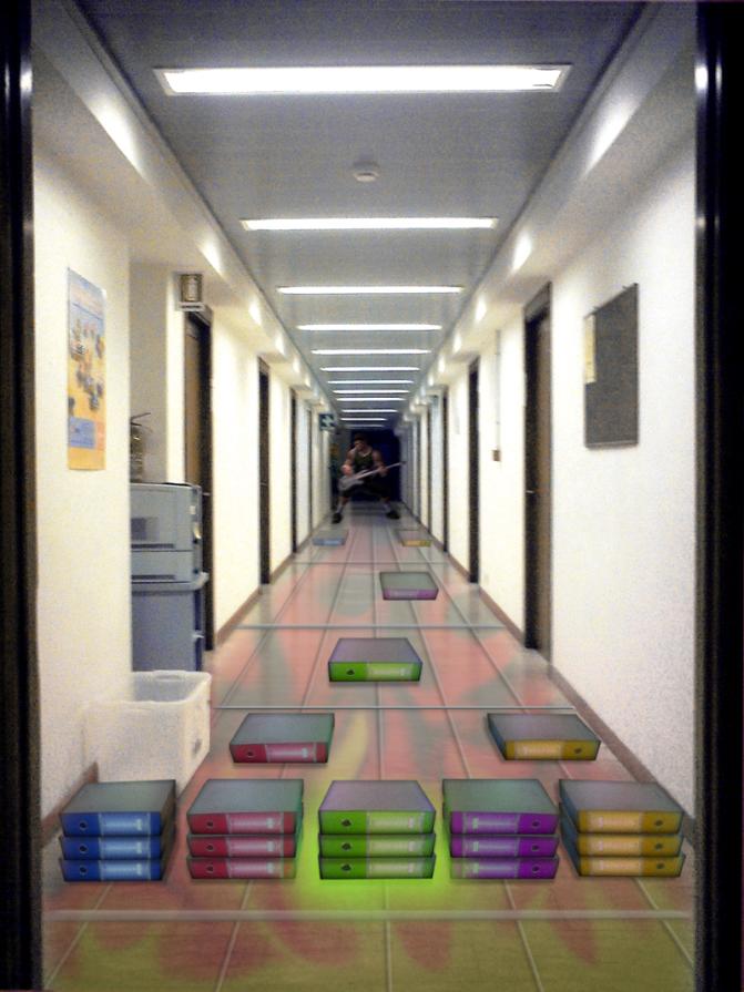 Guitar Hero Theme - My office.