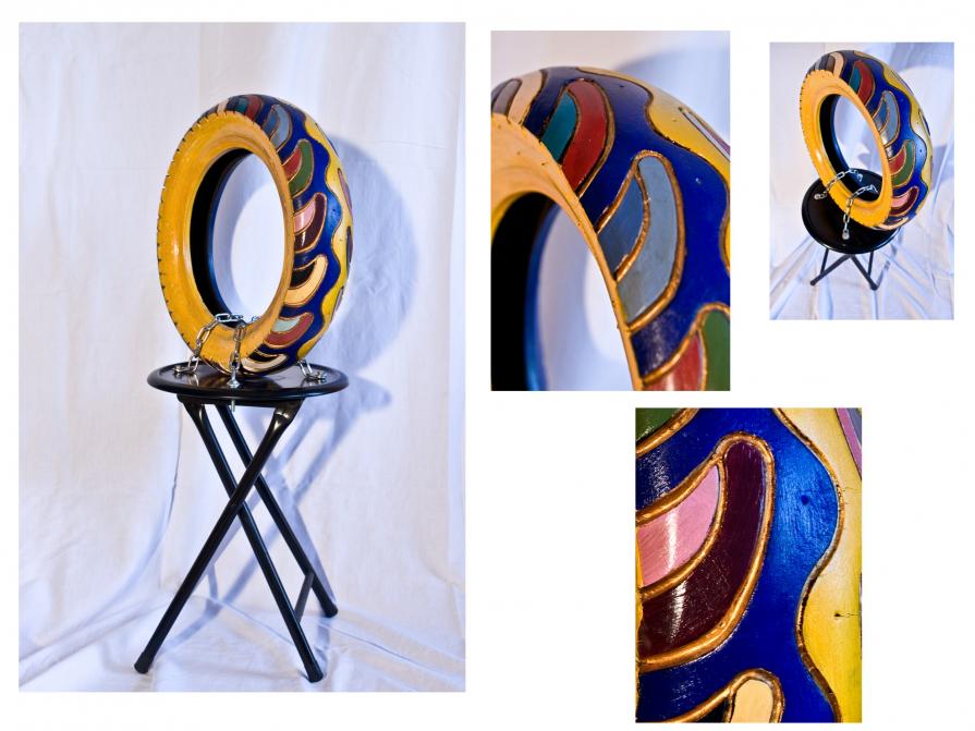 Melomandailmandala? Ruota di scooter (facendo il verso a M. Duchamp)