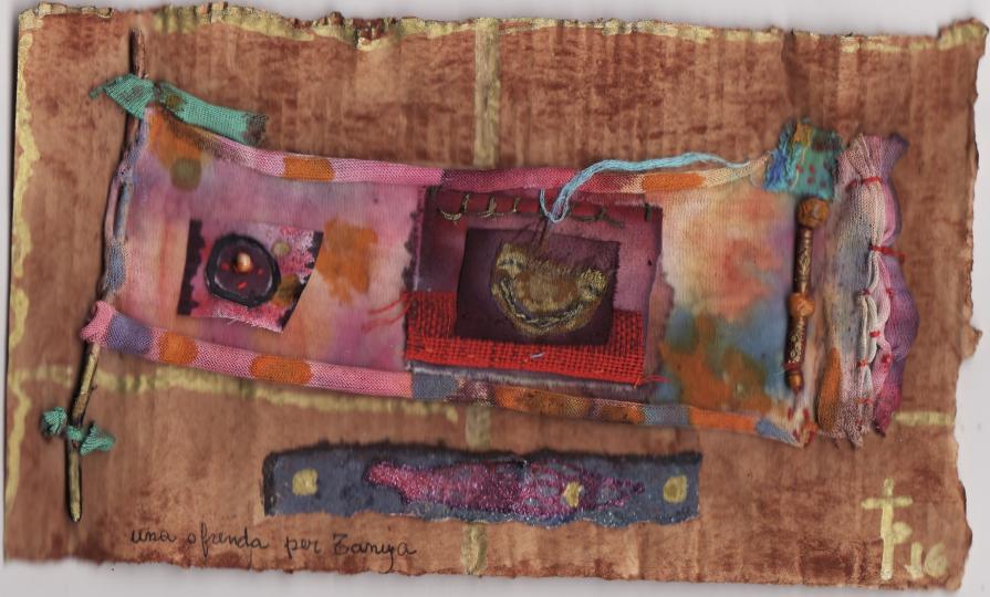 Una offrenda per Tanya nella tradizione mapuche, raccontano che quando si doveva attraversare una montagna impegnativa e pericolosa se lasciavano doni