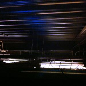 Titel: Hierarchy rules - video Installation. overview part above the ceiling tiles Titel: Hierarchy rules - video Installation. overview part above the ceiling tiles