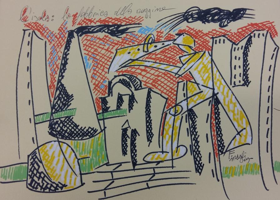 Francesco Magli - Serie "Isola" - 2009 Opera 101