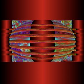 Grafica digitale rossa 1