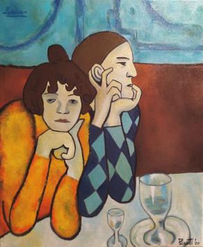 Ritratto, omaggio a Pablo Picasso