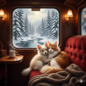    ....Compagni di viaggio perfetti ???????????? ...